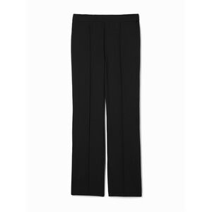 EILEEN FISHER Washable Flex Ponte Ankle ‘Kick Pant’ in Black